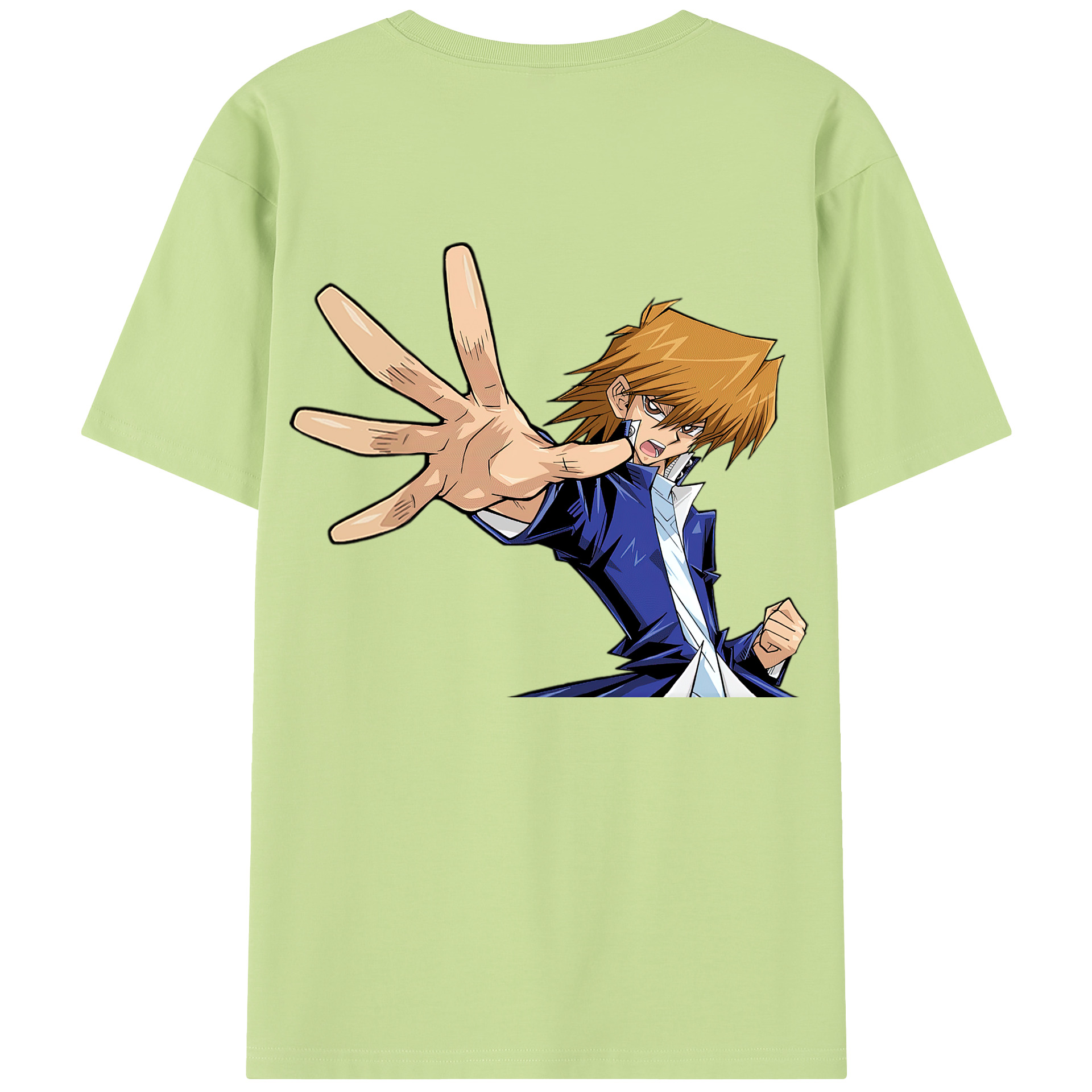 （画像用） 遊☆戯☆王 Yu-Gi-Oh! 綿100％半袖Tシャツ（背面プリント）